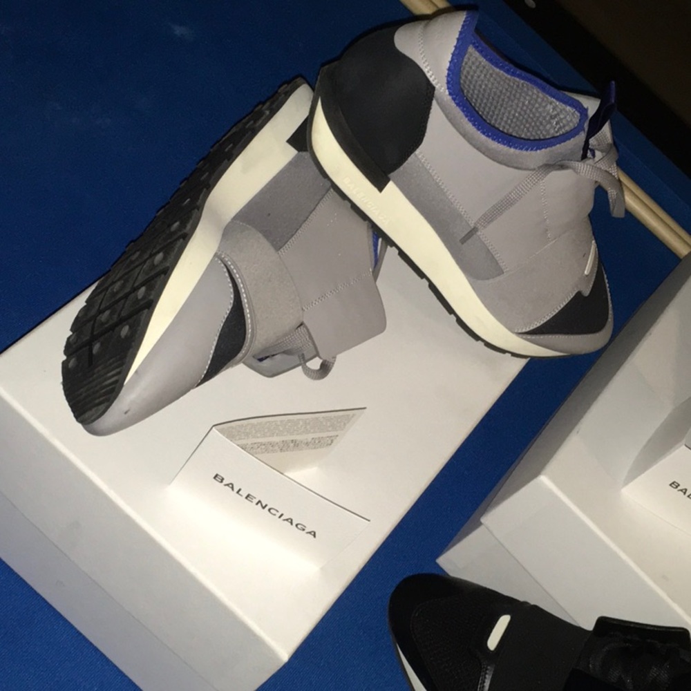 Blue grey balenciaga size 41